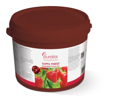 Fourrage aux fruits Topfil Finest Fraises Morceaux 70%