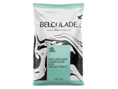Belcolade Origins Noir Cameroon 80 Cacao-Trace