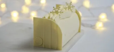 Bûche Blanc Agrumes